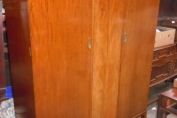 Large Mahogany Fitted Wardrobe, Triple Wardrobe by “Warings” of Lancaster