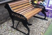 Our Rottweiler Bench (with tail)