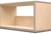 Lacquered Birch Wood CD Unit