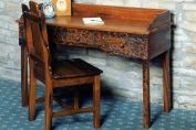 Handcrafted Desk From Recycled Railway Sleepers