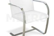 LEATHER BRNO DINING CHAIR MR50 VARIOUS FINISHES
