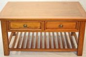 Mango Wood Harapan Large Coffee Table with 2 Drawers