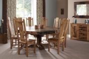 Excelsior dining suite in French Oak