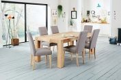 Lindos Dining Table & 6 Lucy Chairs