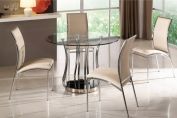 Cosmo Glass Dining Table Round (Table only)