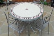 Round Mosaic Table