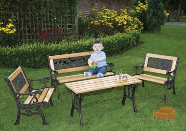 childrens garden bench