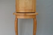 Bow-fronted Cherry cabinet