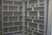 Contemporary Corner Bookcase