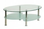 Berlin Oval glass table