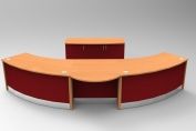 318A - Aero curved DDA reception desk
