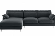 CUSCINO Left-Arm 4 Seater Chaise Sofa