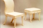 Neo Classical Chair and Stool