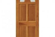 WoodDoor+ External Oak Earlham Double Glazed Door
