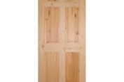 WoodDoor+ Internal Knotty Pine 6 Panel Door
