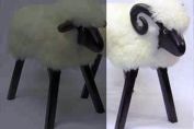 Ivory Fleece Ram Sheep Seats