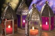 Mini Glass Lantern Set