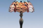 1287 Dragonfly Tiffany Table Lamp