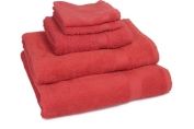 Turkish Cotton Bath Towel, Red